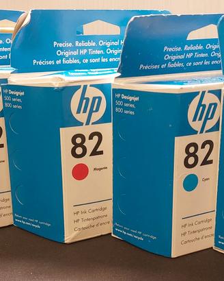 Cartucce HP 82 per Plotter Designjet 5XX/8XX
