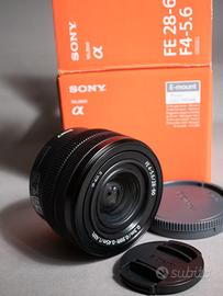 Sony  28-60 mm F4-5.6 nuovissimo. Mai usato