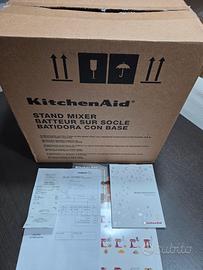 Kitchenaid 4.8 lt rosso metalizzato