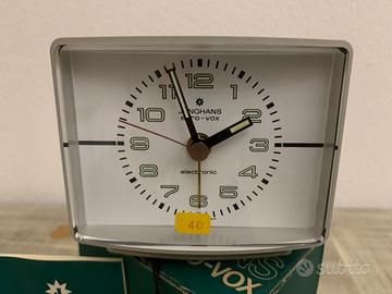 Orologio Sveglia vintage al quarzo Junghans Junior