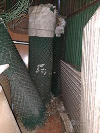 Rete romboidale metallica