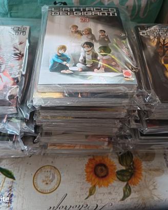 manga attacco dei giganti completa