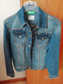 Giubbino di jeans bambina Benetton 