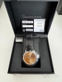 HAMILTON JAZZMASTER THINLI H38525721–NUOVO–FULLSET