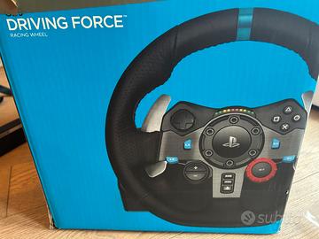 Logitech G29 Driving Force + pedaliera + scatola