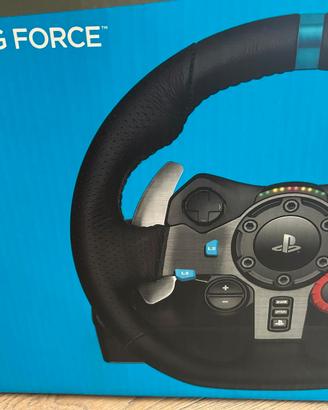 Logitech G29 Driving Force + pedaliera + scatola