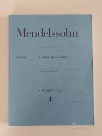 Spartiti per pianoforte di Mendelssohn
