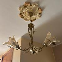 lampadario in decapé