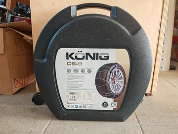 Catene da neve KÖNIG CS-9 104 - Nuove, mai usate