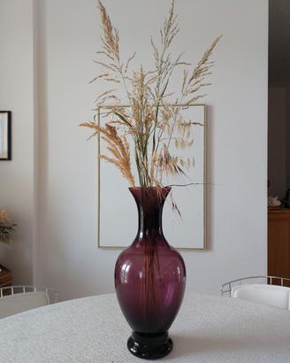 Vaso per fiori in vetro