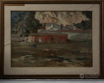 Quadro di Giuseppe Merigo, "Addio Verde!"