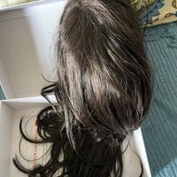 Parrucca toupet donna in fibra sintetica o capelli