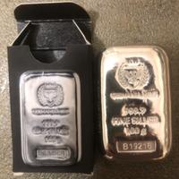 LINGOTTO GERMANIA MINT 100g ARGENTO PURO 999 NUOVO
