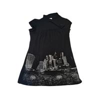 CacheCache, - Vestito con stampa Skyline- Tg. M
