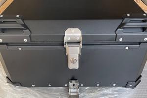 Top case alluminio bauletto moto 65 litri