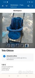 TRIO SPRINT CHICCO TRAVEL SYSTEM 2018