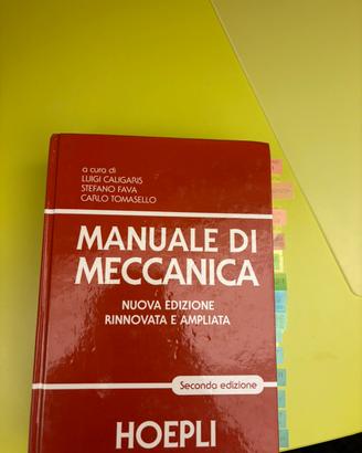 Manuale di meccanica HOEPLI