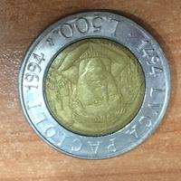 500 LIRE anno 1994 LUCA PACIOLI