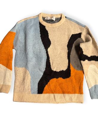 Maglione oversized multicolore Silvian Heach