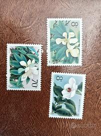 serie francobolli Cinesi 