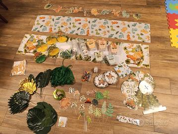 Allestimento festa tema dinosauri bambini