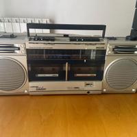 Radio stereo cassette philips vintage