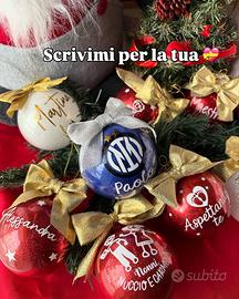 Palline di Natale personalizzate