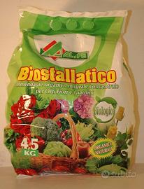 BIOSTALLATICO concime organico naturale da kg 4,5