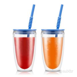 2 pezzi Bicchiere a doppia parete, 0.4 l, 13.5 oz