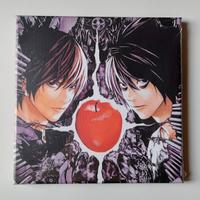 Quadretto in tela anime Death Note (L vs Kira)