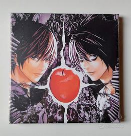 Quadretto in tela anime Death Note (L vs Kira)