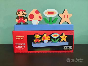 Lampada Led Super Mario Multicolor