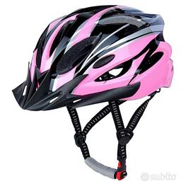 casco bicicletta adulto con rotellina regolabile 