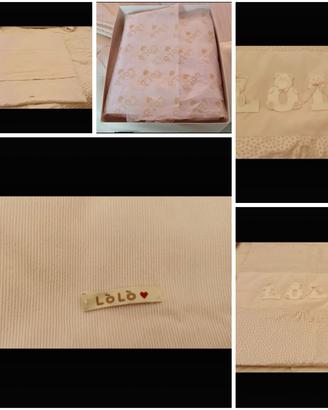 Set Copripiumino LOLÒ neonato nuovo