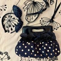 Set borsetta + cerchietto a pois – Camomilla