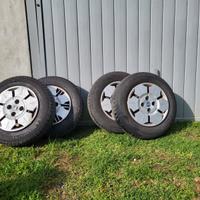 gomme estive e cerchi fiat panda 