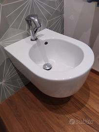 Sanitari sospesi Flaminia Mini Link vaso, bidet e 
