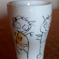 Tazza termica in ceramica