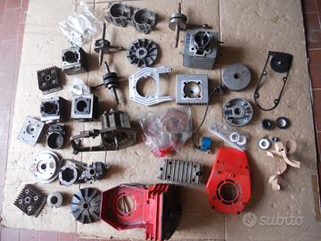 motopompa CM 4 tempi + ricambi x motori 2 t