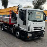 Iveco Eurocargo 120 E 18 gru e ribaltabile