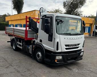 Iveco Eurocargo 120 E 18 gru e ribaltabile