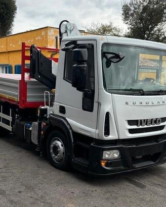 Iveco Eurocargo 120 E 18 gru e ribaltabile