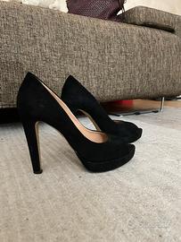 Scarpa décolleté spuntata tacco alto