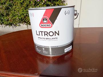 VERNICE  latta da 2,5 litri colore verde persiana