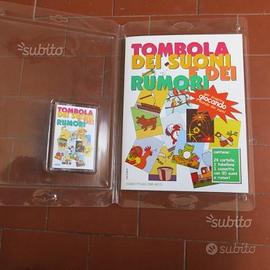 Vecchio gioco - tombola dei suoni e dei rumori -