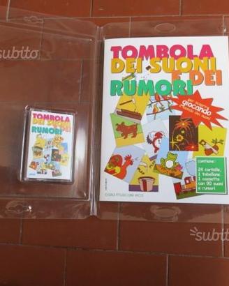 Vecchio gioco - tombola dei suoni e dei rumori -