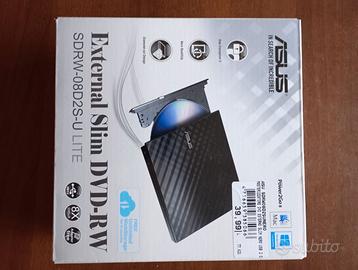 Masterizzatore esterno slim DVD-RW  ASUS