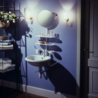 Lavabo Berger Stahl design 1977