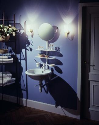 Lavabo Berger Stahl design 1977