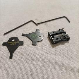 tacca di mira regolabile x 98 fs